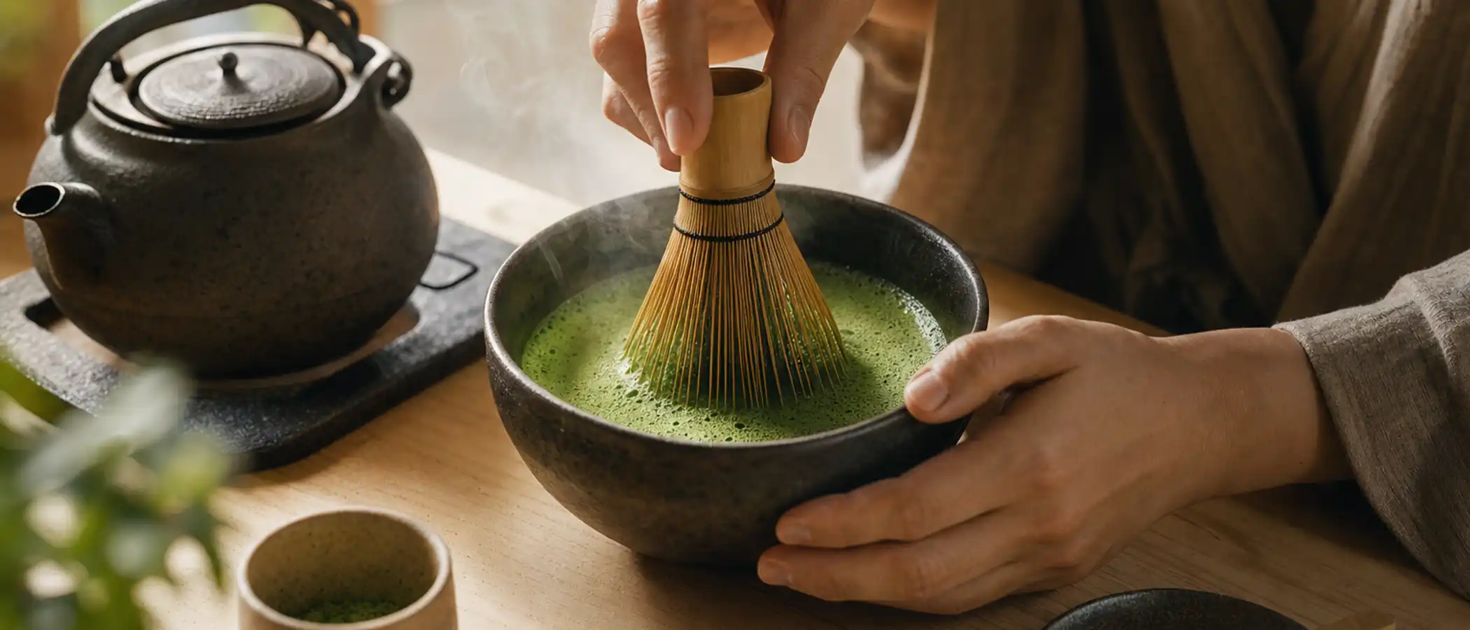 Matcha zetten